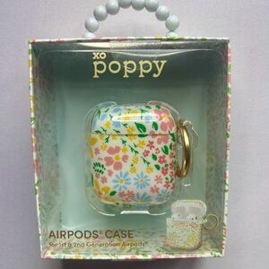 XO Poppy AirPods Case for Apple AirPods (1st/2nd) - Floral Design